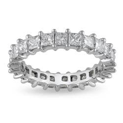 18k White Gold 2 3/4ct TDW Diamond Eternity Ring (G-H, SI1-SI2)