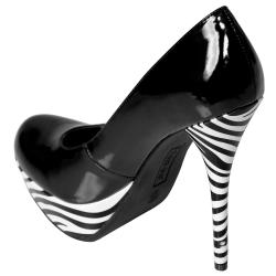 pumps zebra print