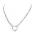 Stainless Steel Heart Necklace 