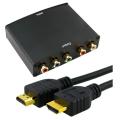 HDMI to Component Converter/ 6-foot HDMI Cable