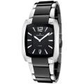 Jacques Lemans Men's Dublin Stainless Steel & Black Ceramic Watch