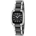 Jacques Lemans Women's Dublin Stainless Steel & Black Ceramic Watch