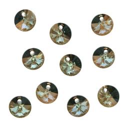 Crystal Bronze Shade 8mm Xilion Pendant