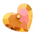 Crystal Astral Pink 36mm Truly Love Heart Pendant