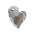 Crystal Satin 27mm Devoted 2 U Heart Pendant