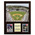 Los Angeles Dodgers Dodger Stadium 12x15 Cherry Wood Arena Plaque