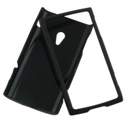 2-piece Black Case for Sony Ericsson Xperia X10/ Rachael
