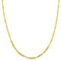 14k Yellow Gold 24-inch Flat Cable Chain Necklace