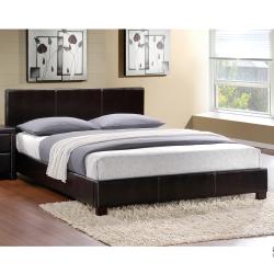 Hermes Dark Brown Full-size Platform Bed