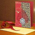 Set of 8 Handcrafted Saa Paper 'Modern Thai' Greeting Cards (Thailand)