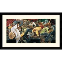Frank Morrison 'Red Hot on Cool' Framed Art Print
