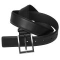 Kenneth Cole Reaction Men's Leather Topstitched Belt