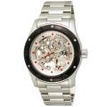 Akribos XXIV Men's Skeleton Automatic Bracelet Watch