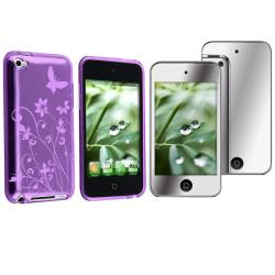 Butterfly TPU Case/ Screen Protector for Apple iPod touch 4th Gen