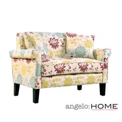 angelo:HOME Ennis Floral Loveseat with Pillows