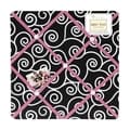Sweet JoJo Designs Madison Pink and Black Fabric Memory Board