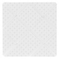 Sweet JoJo Designs Minky Solid White Dot Fabric Memory Board