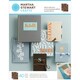 Martha Stewart Adhesive Silkscreen 8-1/2"X11" 2 Sheets/Pkg-Flourish Serif Alphabet