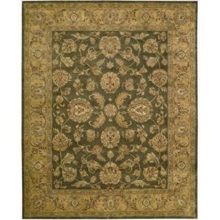Hand-tufted Jaipur Olive Rug (9'6 x 13'6)