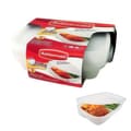 Rubbermaid 7F57 3-Piece Divided Containers