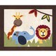 Sweet JoJo Designs Jungle Time Cotton Floor Rug