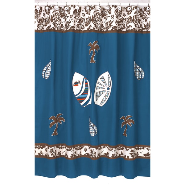 Tropical Hawaiian Shower Curtain