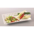 Red Vanilla Rectangular 13.5-inch Platter