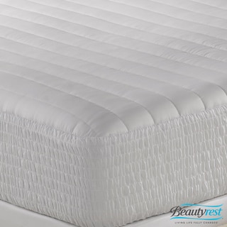 Beautyrest 300 Thread Count Egyptian Cotton Mattress Pad