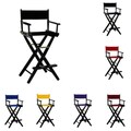 Black Oak Frame 30-inch Director's Chair