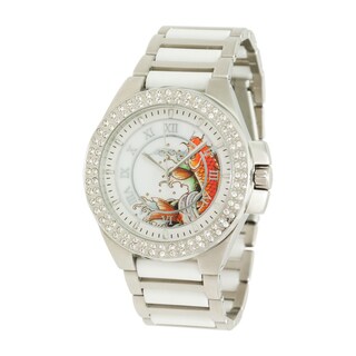 Ed Hardy Women's Ceramic Princess Koi Watch