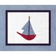 Sweet Jojo Designs Come Sail Away Nautical Accent Floor Rug