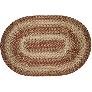 Italy Braided Indoor/ Outdoor Oval Rug (2'3 x 3'9)
