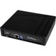 StarTech.com Gigabit Ethernet PoE Open SFP Fiber Media Converter - PS