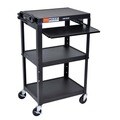 Offex 42-inch Adjustable Height Steel Computer Cart