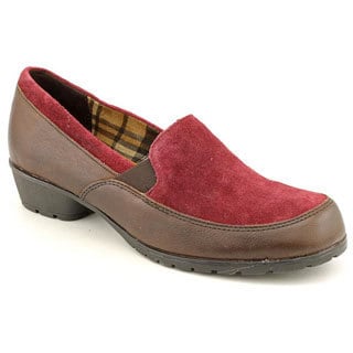 Naturalizer Women's 'Hurdle' Brown-and-Red Regular Suede Casual Shoes ...