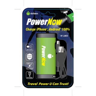 Datexx BT-2400 Rechargeable PowerNow (Green)