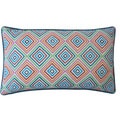 Jiti Pillows 'Square' Blue 12-inch x 20-inch Pillow
