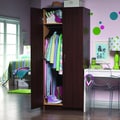 akadaHOME 72-inch Walnut Finish Wardrobe