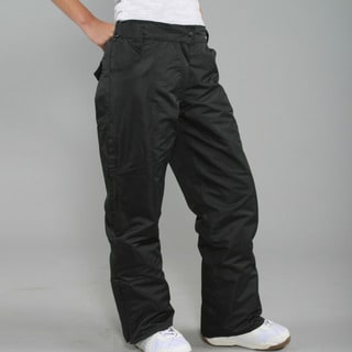 Pulse Women's Black Insulated Snowboarding Pants