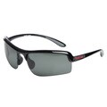 Bolle Men's 'Vitesse' Shiny Black Sport Frame Polarized Sunglasses