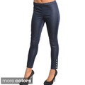 Stanzino Women's Denim Print Cigarette Pants