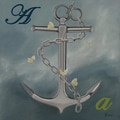 Lacey Shelton 'You're My Anchor' Art Print