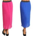 Stanzino Women's Pleated Long Skirt