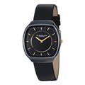 Stuhrling Original Women's Masquerade Quartz Ceramic Leather Strap Watch