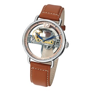 Stuhrling Original Men's Aristocrat Bridge Automatic Skeleton Watch