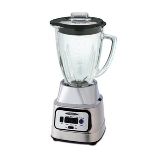 Oster BCBG08-C 6-cup Glass Jar 8-speed Blender with Food Processor Combo