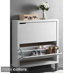 Find Cheap Price Baxton Studio 'Marsha' Modern Double Shoe Cabinet