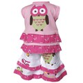 AnnLoren Owl and Polka Dot 2-piece Outfit for 18-inch Dolls