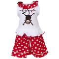 AnnLoren 2 Piece Monkey & Polka Dot Outfit Fits American Girl Doll
