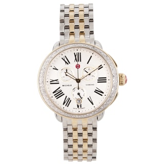 Michele Women's Two-tone Steel 'Serein' Watch